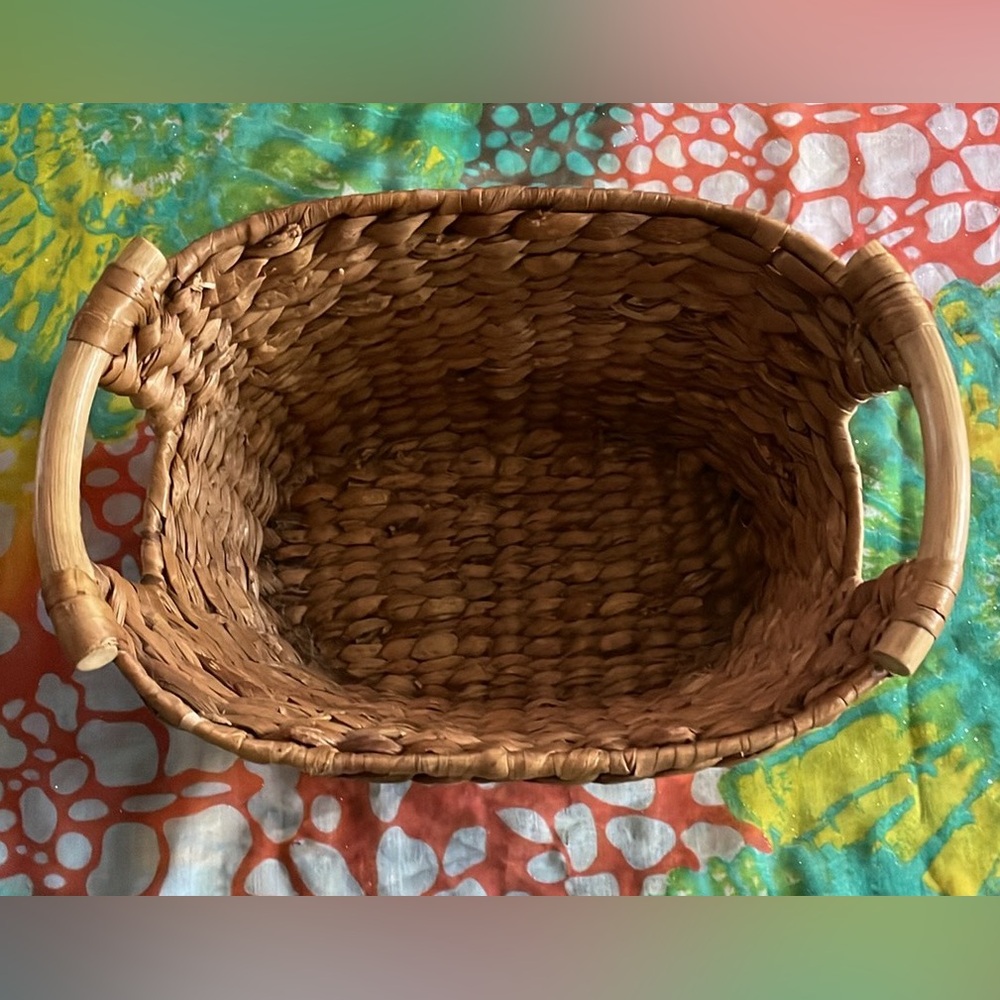 Handwoven Brown Basket